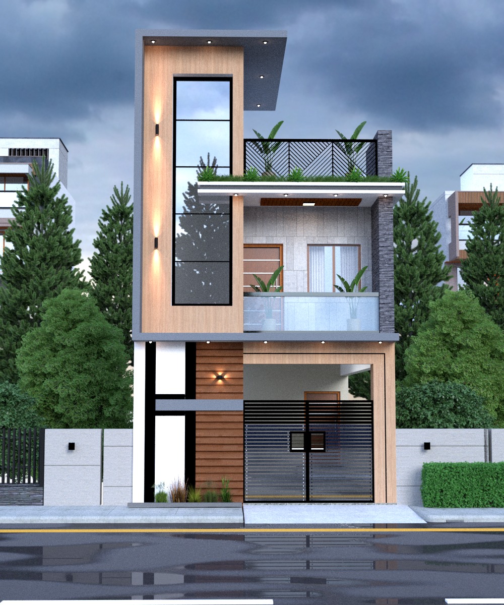 Multi-Storey Building Elevation